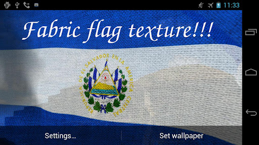 【免費個人化App】3D El Salvador Flag LWP-APP點子