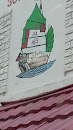 Chinese Boat Mural