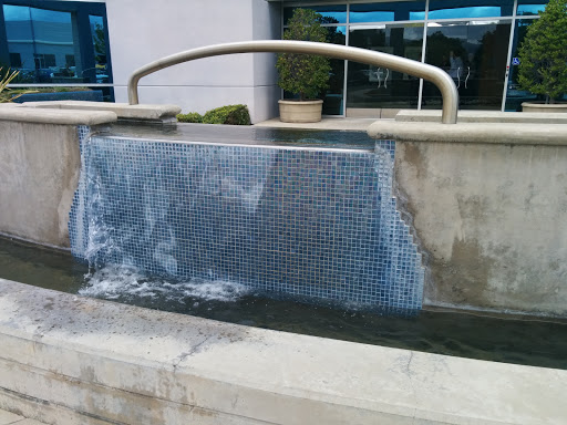 Blue Tile Fountain