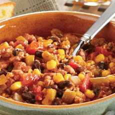 Swanson® Black Bean, Corn and Turkey Chili