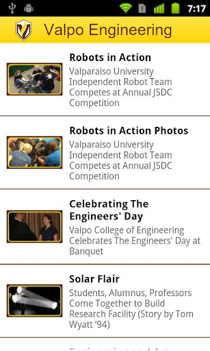 Valpo Engineering Magazine