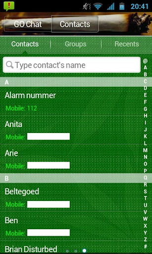 GO SMS Pro Weed Smoking Theme