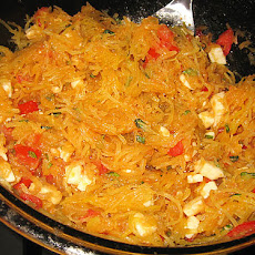 Greek Style Spaghetti Squash Salad