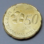 Malaysia 3rd series 50 sen obverse