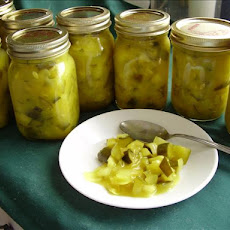 Chopped Cucumber Mustard Pickles
