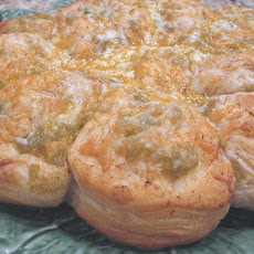 Green Chile 'n Cheese Biscuit Bread!