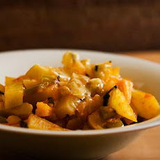 Chayote with Tomato and Green Chile