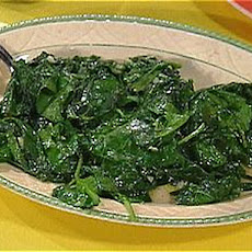 Wilted Spinach and Garlic