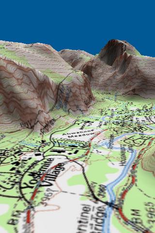 Route3D Yosemite to Whitney