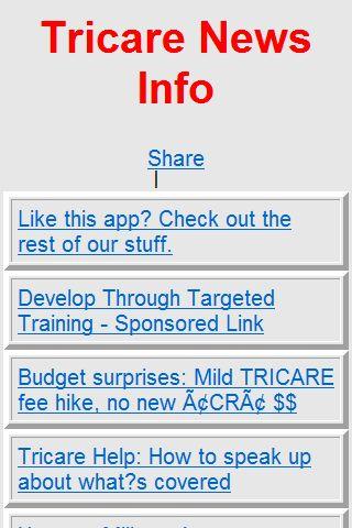 Tricare News