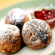 Aebleskivers with Lingonberry Jam