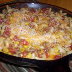Sloppy Joe Pasta Skillet Dinner