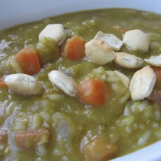Crock Pot Split Pea and Ham Soup