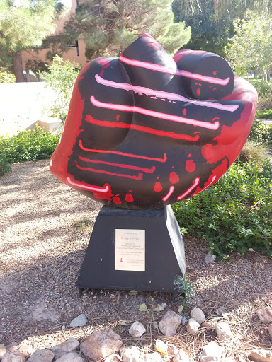 Saint Jude Heart Sculpture