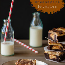 Snickers Cheesecake Brownies