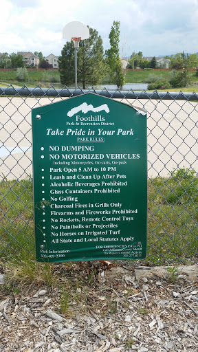 Take Pride in your Park - Foothills Parks and Rec