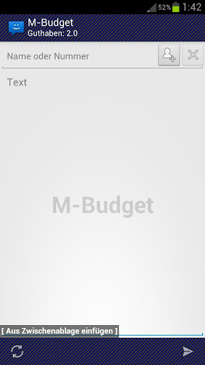 【免費通訊App】WebSMS: M-Budget Connector-APP點子