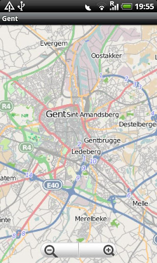 Gent Street Map