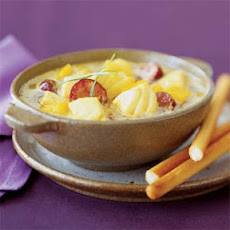 Halibut and Sweet Potato Chowder