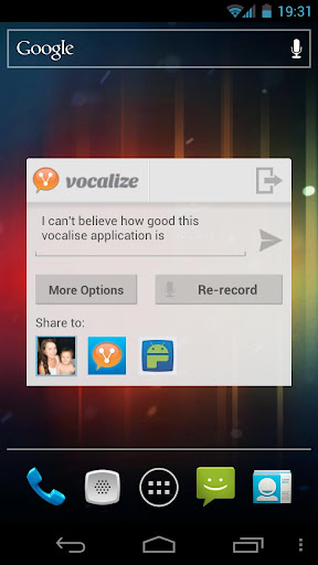 Vocalize for Facebook