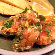 Greek Roasted Tilapia Fillets (Low Fat)