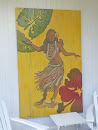 Hula Girl Mural