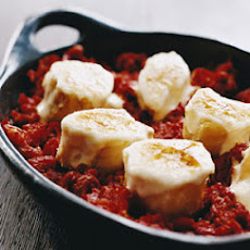 Salt Cod in Tomato Garlic Confit