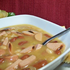 Hot Dog Bean Soup