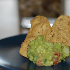 Yum! Garlic Guacamole (From Rachael Ray)
