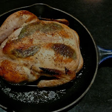 Sage Honey Brined Roast Chicken