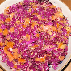 Colorful Red Cabbage Salad