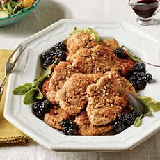 Sage-and-Pecan Pork Tenderloin Cutlets