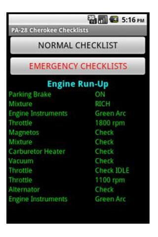 【免費交通運輸App】Piper PA-28 Cherokee Checklist-APP點子