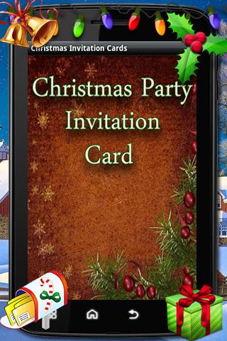 Christmas Party InvitationCard