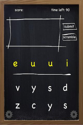 Chalkboard Spelling