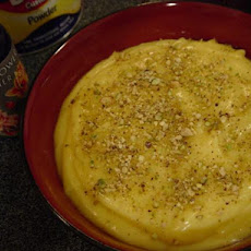 Rose Water and Cardamom Custard