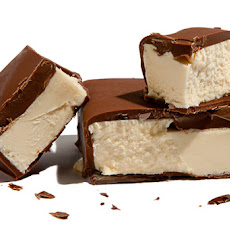 Chocolate-Dipped Vanilla Ice Cream Bars Recipe