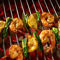 Shrimp Scampi Skewers