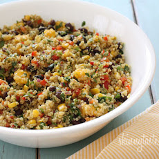 Southwestern Black Bean, Quinoa and Mango Medley
