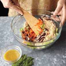 Barley, Mushroom, and Dill Salad
