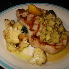 Pan Grilled Pork Chops