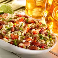 Creamy Rice & Bean Salad