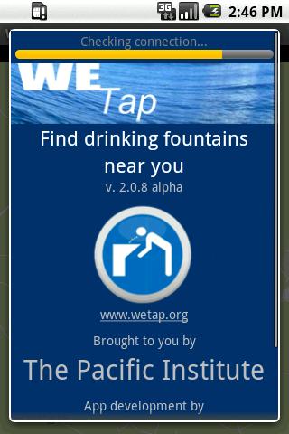 WeTap: find fountains near you