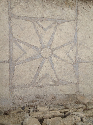 Malta Cross on the Floor