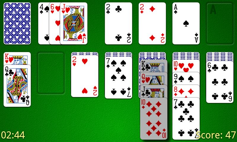 Android application Odesys Solitaire screenshort