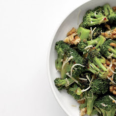 Broccoli with Parmesan and Walnuts