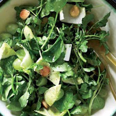 Watercress Salad with Warm Vinaigrette