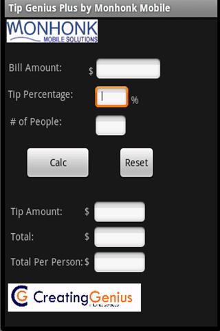 Tip Calculator Genius Plus