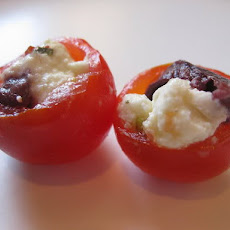 Feta Stuffed Cherry Tomatoes