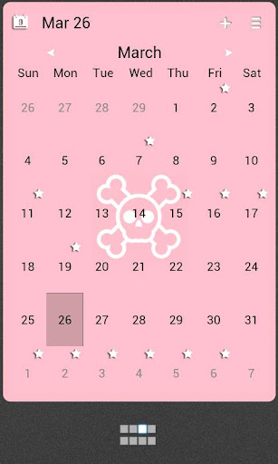 APW Themes: Light Pink Skull